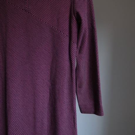 Stripe dress / pink