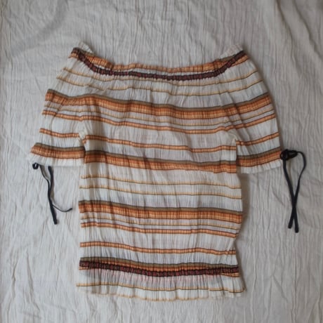 Border ribbon tops /multi color