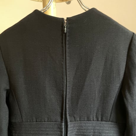 Vintage dress (haute couture) / black