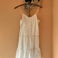 Lace Camisole Dress / White