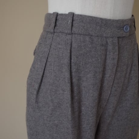 Wool slacks / gray