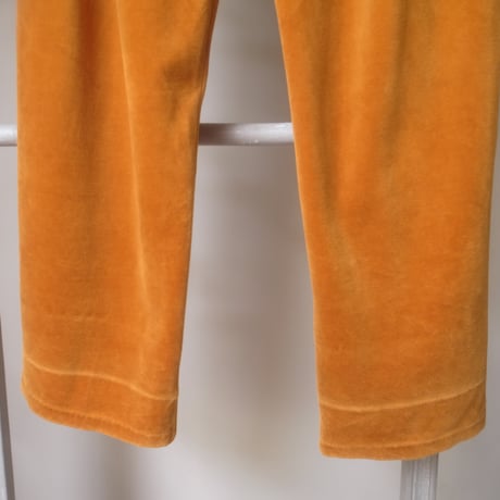 Velvet Pants / Mustard