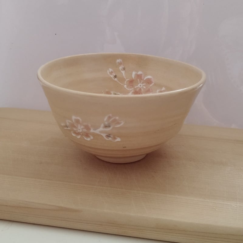 ご飯茶碗 【桜】 | 陶楽工房akira ご飯茶碗 【桜】 | 陶楽工房akira