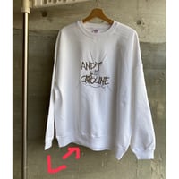 『Zロゴ　白』オリジナル刺繍スウェット