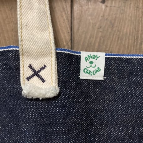 リストート　デニム　刺繍