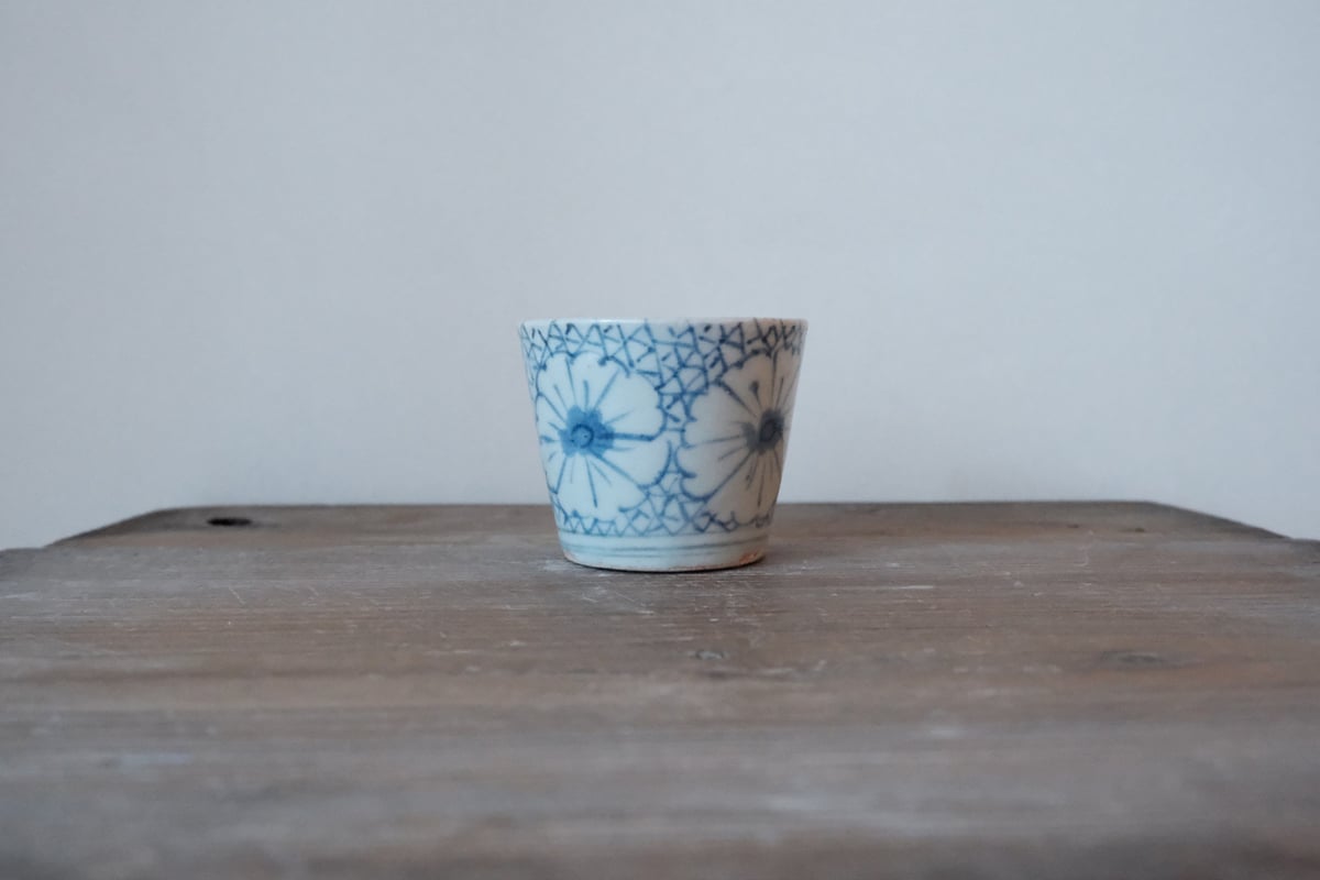 福助 他一点 古伊万里 木賊文蕎麦猪口 福助様専用 他一点 古伊万里