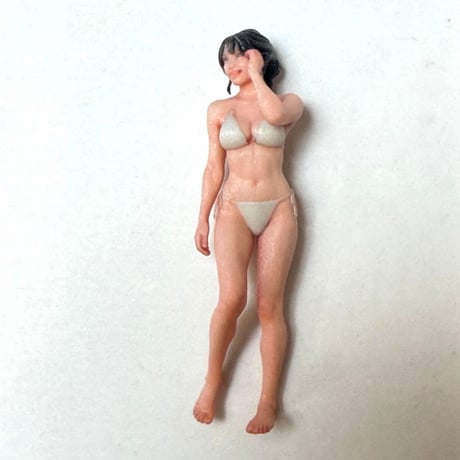 1/35 フィギュア　完成品　水着　ミニカー　ジオラマに　リアルフィギュア　ミニチュアイメージ