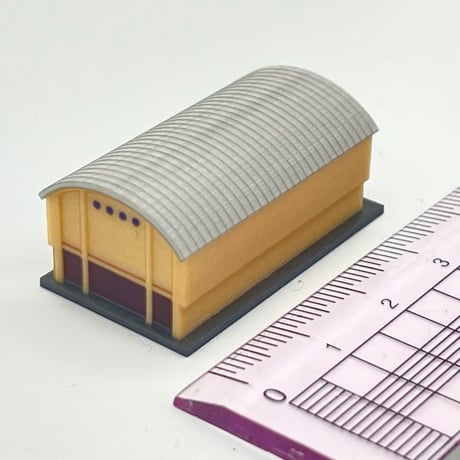 1/700 体育館　ミニチュア　フィギュア　ジオラマ　1/64より小　住宅模型