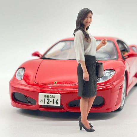 1/24 51-2 フィギュア　完成品　ミニカーに　1/64より大　ジオラマに