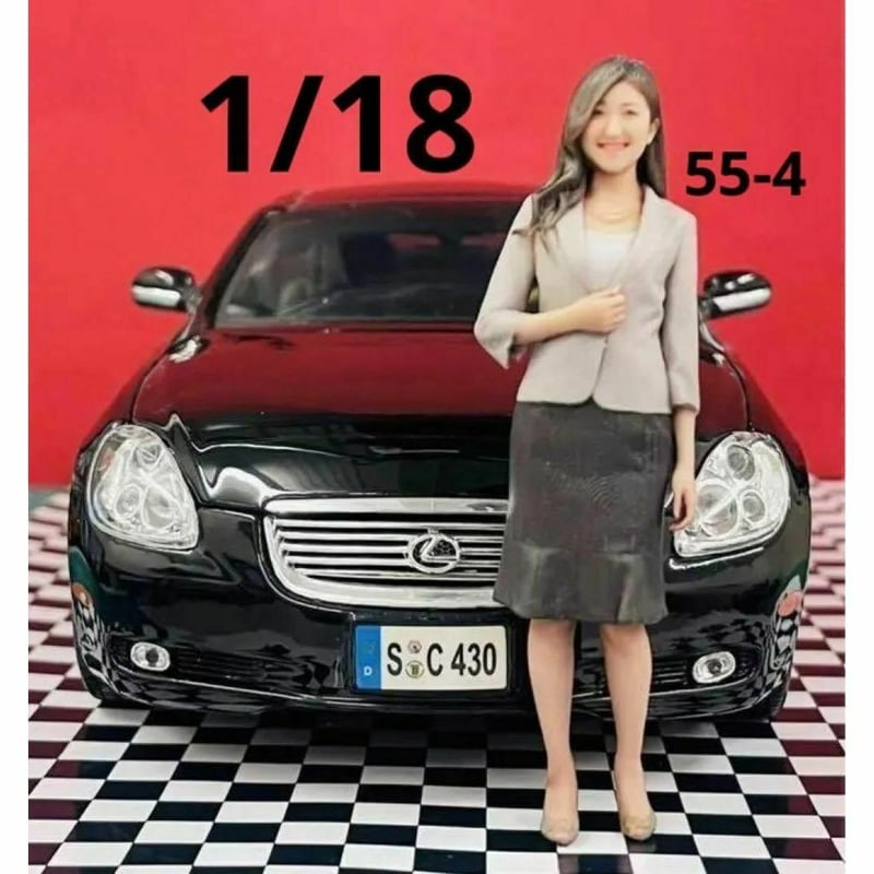 55-4☆1/18☆完成品 フィギュア☆リアルフィギュア 3D