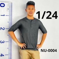 1/24 NU-0004 男性　フィギュア　完成品　ミニカーに　リアルフィギュア　　ミニチュアイメージ