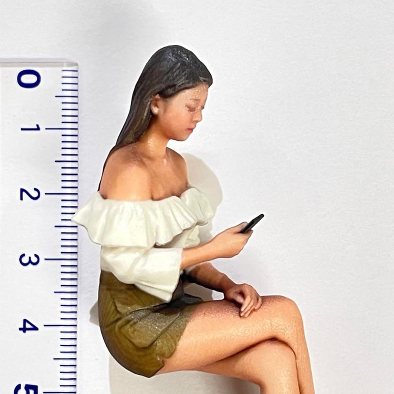 1/18 NU-1138 フィギュア 完成品 ミニカーに リアルフィギュア