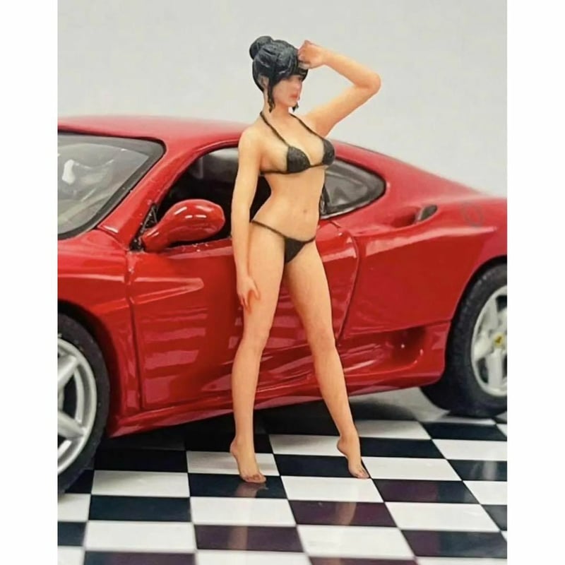 1/43 JOY8 フィギュア 完成品 ミニカーに リアルフィギュア