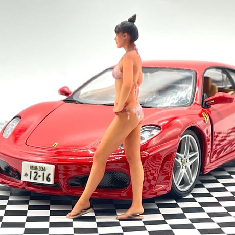 1/24 NU-1291 フィギュア　完成品　ミニカーに　リアルフィギュア　ミニチュアイメージ　ジオラマに