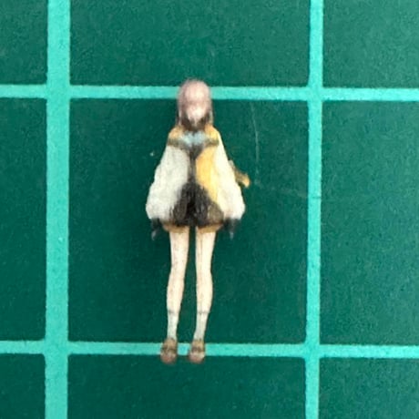 完成品　Nゲージ　1/150 ququgirl フィギュア　リアルフィギュア　鉄道模型