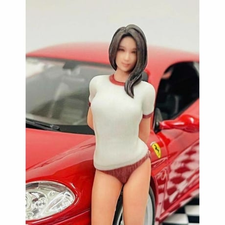 jk-6★1/24★フィギュア★リアルフィギュア★ミニカーに★ジオラマに　完成品
