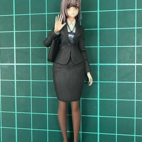 1/18★OL★パンスト黒★フィギュア★完成品★リアルフィギュア　ミニチュアイメージ★ミニカーに★