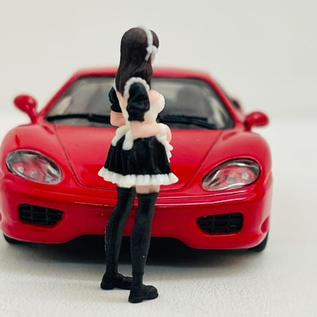 完成品　1/43 オーシャンコスモス　0086 フィギュア　リアルフィギュア　ミニチュア　ミニカーに　ジオラマに