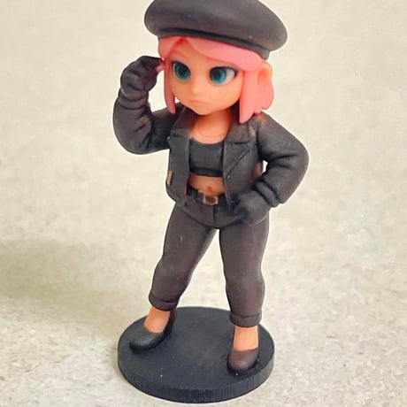1/35 5cm 3DA-RIONA-01 フィギュア　完成品　リアルフィギュア　ミニチュア　ジオラマに　ミニカーに