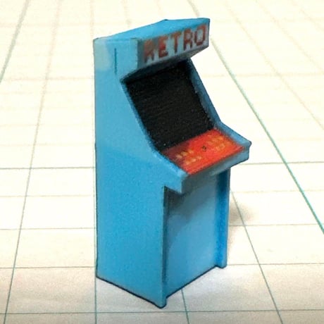 1/43 レトロゲーム機　ゲーム機　ミニチュア　フィギュアに　３D