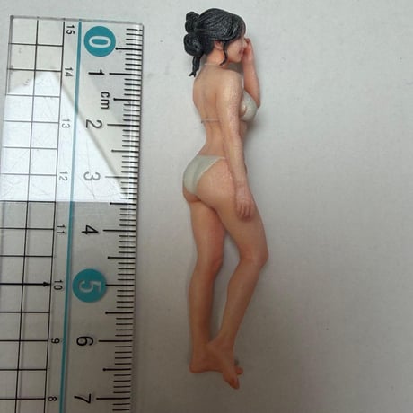 1/24 フィギュア　完成品　3DA-FIG-5435 リアルフィギュア　ミニチュア　水着　お姉さん　ビキニ