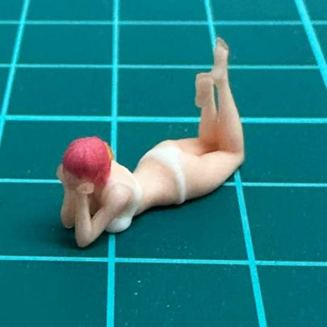 完成品　1/64 オーシャンコスモス　oc-0087 フィギュア　リアルフィギュア　　ミニカーに