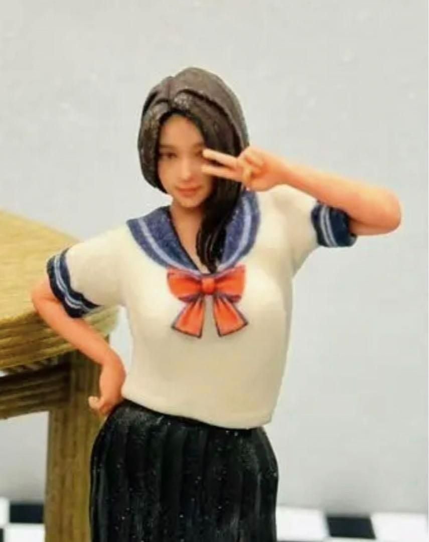 1/18☆女子高生☆jk☆フィギュア☆リアルフィギュア ミニチュア