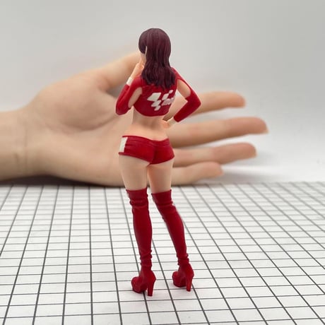 完成品　1/18 オーシャンコスモス0125　レースクィーン　フィギュア　リアルフィギュア　完成品　ミニチュアイメージ