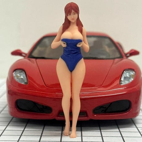 1/24 オーシャンコスモス0113　水着　フィギュア　リアルフィギュア　ミニカーに