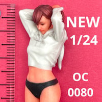 NEW 1/24 オーシャンコスモス0080 フィギュア　完成品　リアルフィギュア　ミニチュアイメージ　ミニカーに　ドールハウスに　ジオラマに