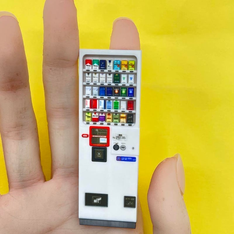 1/24 タバコ自販機 自販機 ミニチュア フィギュアに 3D ドールハウス