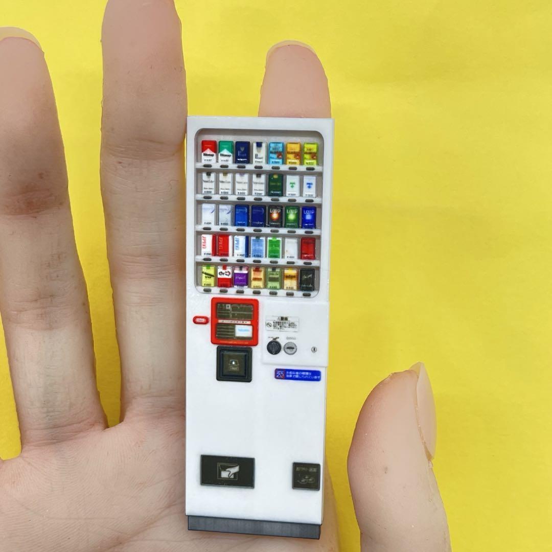 1/24 タバコ自販機 自販機 ミニチュア フィギュアに 3D ドールハウス