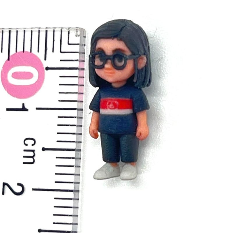1/64 フィギュア 女の子 完成品 AIフィギュア ミニカーに