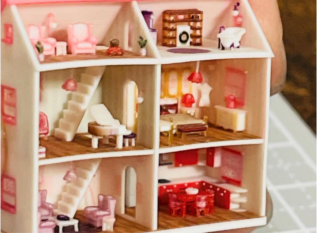 ミニチュア　ドールハウス　ミニミニドールハウス　リカちゃんに　完成品　住宅模型 ミニチュア ドールハウス ミニミニドールハウス リカちゃんに