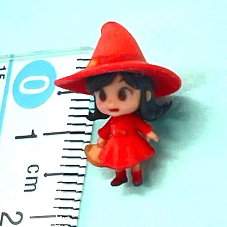 1/64 魔女　3DA-MJ-001 フィギュア　完成品　ミニカーに　ミニチュア