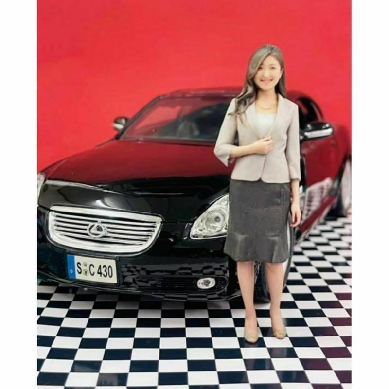 55-4★1/18★完成品　フィギュア★1/64より大★ミニカーに★ジオラマに 55-4☆1/18☆完成品 フィギュア☆リアルフィギュア 3D