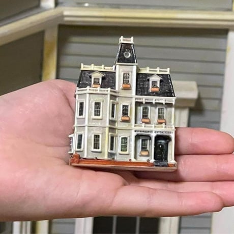 ミニミニドールハウス　ドールハウスに　ジオラマ　住宅模型　建築模型　ミニチュア