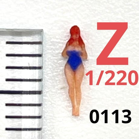 Zゲージ　1/220 オーシャンコスモス0113 フィギュア　リアルフィギュア　ミニチュアイメージ　ジオラマ　レイアウトに