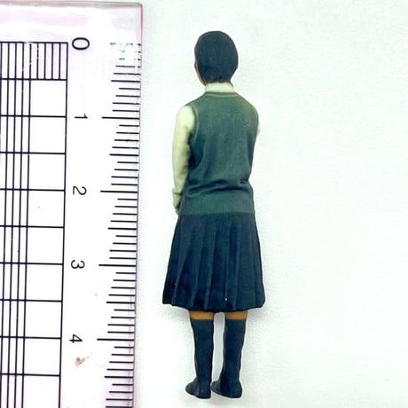1/32 女子高生　JHN-001　フィギュア　完成品　リアルフィギュア　ミニチュアイメージ　ミニカーに　ジオラマに　ミニチュア