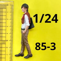 1/24 85-3 男性　フィギュア　完成品　1/64より大　ミニカーに　ミニチュア　ミニチュアイメージ　リアルフィギュア　ドールハウスに