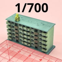 1/700 団地　建物　ミニチュア　フィギュア　ジオラマ　住宅模型　建築模型　ミニチュアイメージ　ドールハウス