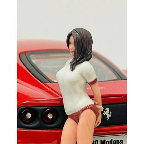 jk-6★1/24★フィギュア★リアルフィギュア★ミニカーに★ジオラマに　完成品