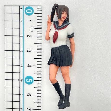 1/24 JKピース　JK17 フィギュア　完成品　リアルフィギュア　ミニカーに