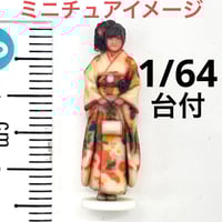 1/64 フィギュア 荷物を運ぶ男性 完成品 ミニカーに ジオラマに 3D