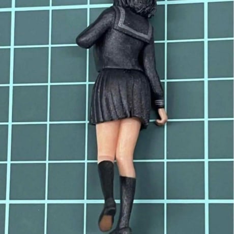 1/24 JK1 女子高生　フィギュア　完成品　リアルフィギュア　ミニカーに　ミニチュアイメージ　リアルフィギュア
