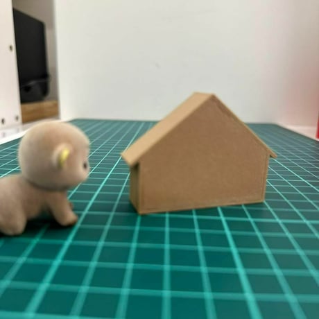 ミニチュア　ミニミニドールハウス　ドールハウスに　フィギュアに　1/64より小
