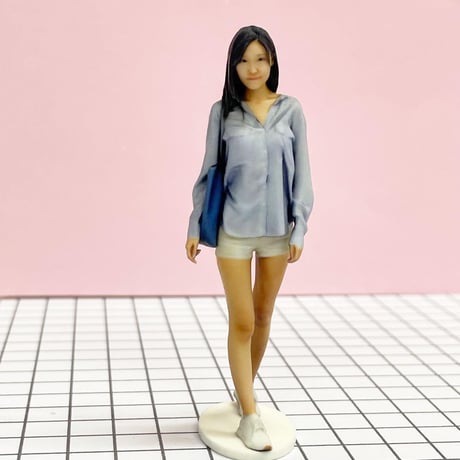1/18 Jess walks台付　フィギュア　リアルフィギュア　リアルフィギュア　ミニチュアイメージ　完成品　ドールハウスに