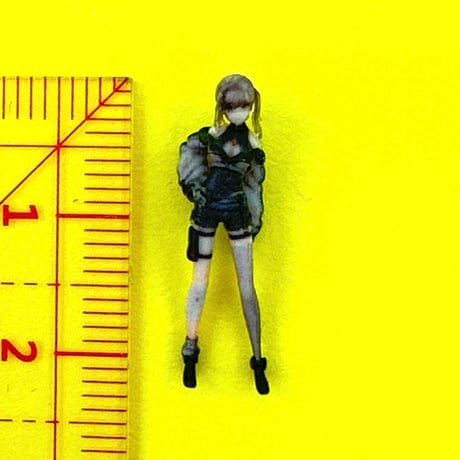 1/72 Q-JP-2 フィギュア　完成品　ジオラマに　リアルフィギュア　ミニチュアイメージ　ミニカーに