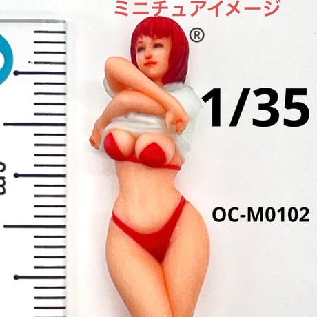 1/35 オーシャンコスモス　OC-M0102 フィギュア　リアルフィギュア　完成品　ミニチュア　ミニカー　ジオラマに