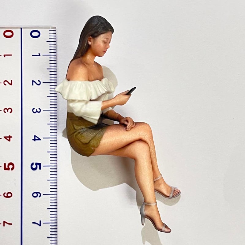 1/18 NU-1138 フィギュア 完成品 ミニカーに リアルフィギュア